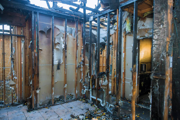 Professional Soot Cleanup technician working in Eagle Mountain, UT